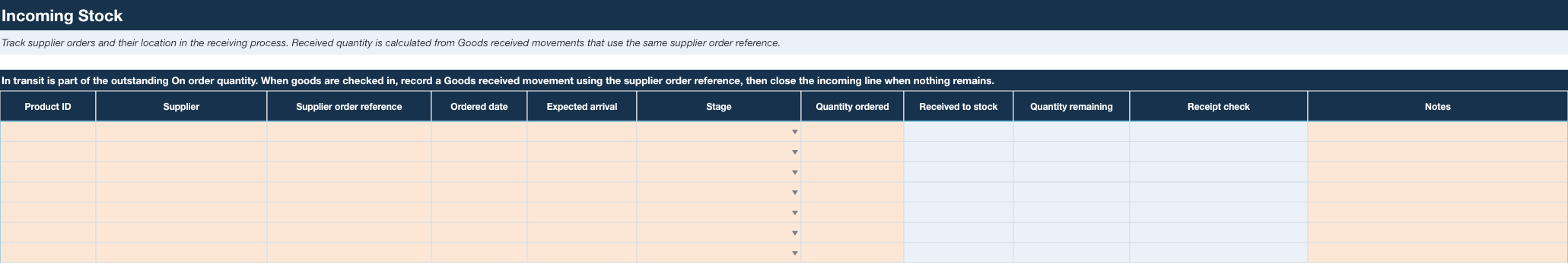 Incoming stock schema — open full-size preview